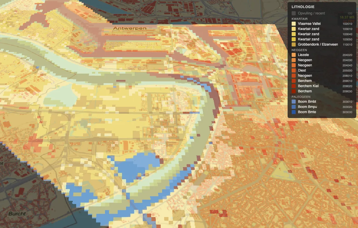 Antwerp Geological Model